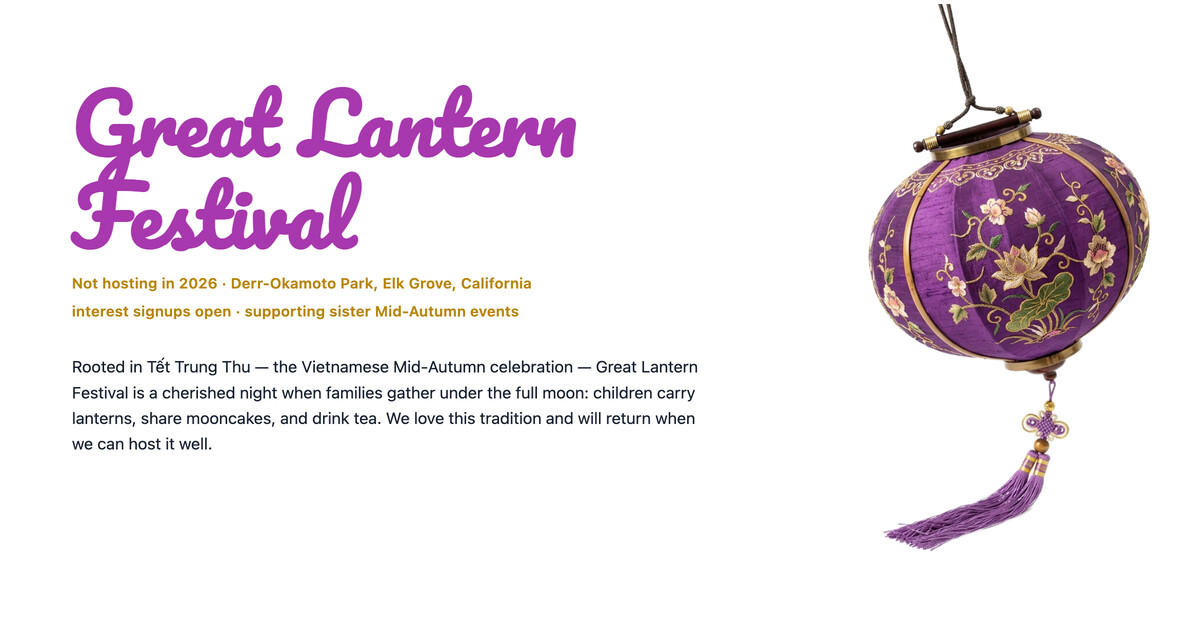 Great Lantern Festival